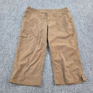 The North Face Womens Brown Hiking Capri Pants Size‎ 8